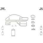 Meriç® Honda Civic Ön Torpido Kaplama 14 Parça 1992-1995