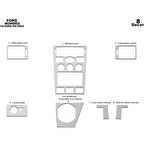 Meriç® Ford Mondeo Ön Torpido Kaplama 8 Parça 2000-2003