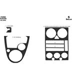 Meriç® Ford Fusion Ön Torpido Kaplama 5 Parça 2002-2005