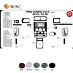 Meriç® Ford Connect Glx Ön Torpido Kaplama 21 Parça 2002-2006