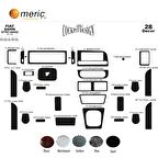 Meriç® Fiat Şahin S Ön Torpido Kaplama 28 Parça 1997-2002