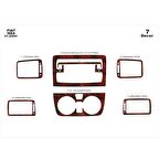 Meriç® Fiat Idea Ön Torpido Kaplama 7 Parça 2004-2009