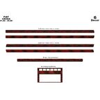 Meriç® Fiat Croma Ön Torpido Kaplama 6 Parça 1990-1996