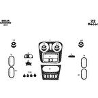 Meriç® Dacia Sandero Ön Torpido Kaplama 22 Parça 2010-›