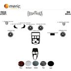 Meriç® Dacia Logan Ön Torpido Kaplama 20 Parça 2005-2009