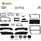 Meriç® Citroen Xantia 2 Ön Torpido Kaplama 18 Parça 1998-2006