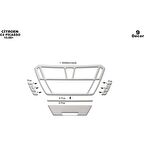 Meriç® Citroen C4 Picasso Ön Torpido Kaplama 9 Parça 2006-2010