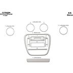 Meriç® Citroen C2 / C3 Ön Torpido Kaplama 11 Parça 2004-2009