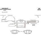 Meriç® Chevrolet Lacetti Sedan Ön Torpido Kaplama 15 Parça 2004-›