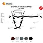 Meriç® Chevrolet Cruze Ön Torpido Kaplama (Manuel) 9 Parça 2011-›