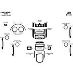 Meriç® Chevrolet Aveo Ön Torpido Kaplama 29 Parça 2004-2006