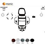 Meriç® Chevrolet Aveo Ön Torpido Kaplama 14 Parça 2012-›