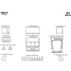 Meriç® Bmw Z3 Ön Torpido Kaplama 21 Parça 1999-2005