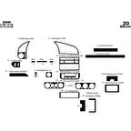 Meriç® Bmw 3 E36 Ön Torpido Kaplama 20 Parça 1991-1998