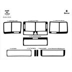 Meriç® Audi A2 Ön Torpido Kaplama 8 Parça 2000-2005
