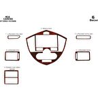 Meriç® Kia Carens Ön Torpido Kaplama 6 Parça 2002-2006