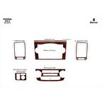 Meriç® Honda Cr-V 4x4 Ön Torpido Kaplama 8 Parça 2007-2013