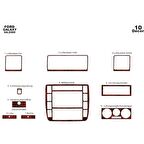 Meriç® Ford Galaxy Ön Torpido Kaplama 10 Parça 2000-2009