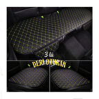 BMW İ Uyumlu Şark Serisi 3 Parça Deri Cepli Oto Minder seti