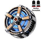 CX-A3 Manyetik Cep Telefon Soğutma Fanı Radyatör Soğutucu-(5775)