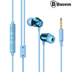 Baseus Encok H13 3.5mm Jack Mikrofonlu Kulak İçi Kulaklık Auriculares Fone De Ouv