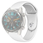 22MM Silikon Kayış Kordon Gear S3 Watch 4 -GT2 GT2E 46MM KayışKordon Watch Activ