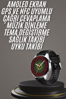Yeni Nesil Akıllı Saat 1.5 Inç Amoled Ekran Çağrı Cevaplayabilen