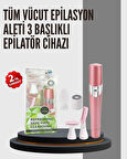 Evde Kolay Epilasyon İçin Taşınabilir Tüy Alma Cihazı