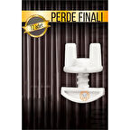 HSNET Perde Finali Perde Sonlandırıcı Stop Korniş Finali Sonu 72 Adet