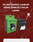 Su Geçirmez 20 LED Solar Aydınlatma | Dış Mekan için PIR Hareket Sensörü ile 