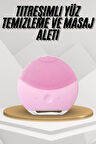 Hassas Ciltlere Özel Titreşimli Yüz Temizleme ve Masaj Aleti