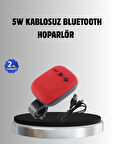 Taşınabilir Bluetooth Hoparlör – 5W Güçlü Ses TWS ve FM Radyo Özellikli
