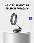 Manyetik Katlanabilir Araç Telefon Tutucu – MagSafe Uyumlu 360° Ayarlanabilir G?
