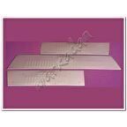 WOC Chrome Mercedes Vito Krom Kapı Eşiği 2014 Sonrası 3 Parça Paslanmaz Çelik