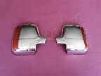 WOC Chrome Peugeot Partner Krom Ayna Kapağı 1996-2008 2 Parça Abs Krom