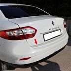 WOC Chrome Renault Fluence Krom Bagaj Alt Çıta 2010-2016 Paslanmaz Çelik