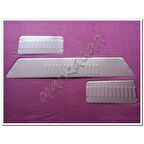 WOC Chrome VW T6 Transporter Krom Kapı Eşiği 2015 Sonrası 3 Parça Paslanmaz Çelik