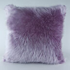 Mrs.Gugar Peluş Kırlent Kılıfı Lila