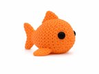 🐠🧶 Örgü Dokulu Dekoratif Balık Figürü Modern Masa Süsü Ev Ofis Dekoru Raf Kitaplık Dekorasyonu
