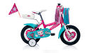 Carraro Moggy 12 Çocuk Bisikleti (Pembe Beyaz Turkuaz)
