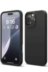 Newface Apple iPhone 16 Pro Max Kılıf First Silikon - Siyah