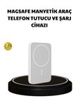 Manyetik Kablosuz Powerbank – iPhone 12/13/14/15 Uyumlu, Hızlı Şarjlı, Ultra Hafif