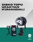 7 Farklı Aydınlatma Modu Ve Ses Sensörlü Disko Topu Lambası -MİRAYLİFE