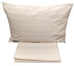 Buldan Naturel Tek Kişilik Pamuklu Dokuma Çarşaf Seti