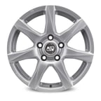 MSW 77 5X112 8X18 ET 40 CB 66,6 FULL SILVER (4 ADET)