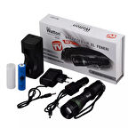 Black Wt-037-şarjlı Zoomlu Acil Durum Feneri