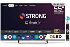 STRONG MT55EG8000QF 55’’ 140cm Ekran FRAMELESS QLED 4K Ultra HD Google TV