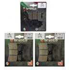 Yamaha R 6 2003-2016 Ön ve Arka Fren Balata Takım Brenta BR43