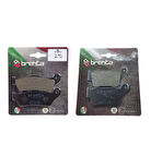 Bajaj Pulsar 200 NS Ön ve Arka Fren Balata Takım Brenta BR50