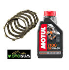 Mondial Mr 125 Balata Yağlı Bakım seti Motul 7100 10w40 M0514